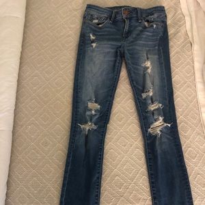 Abercrombie Jeans - Medium Wash and Ripped